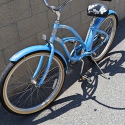 Schwinn Blue Beach Cruiser