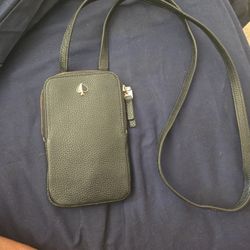 Kate Spade Small Crossbodt Black Leather Purse