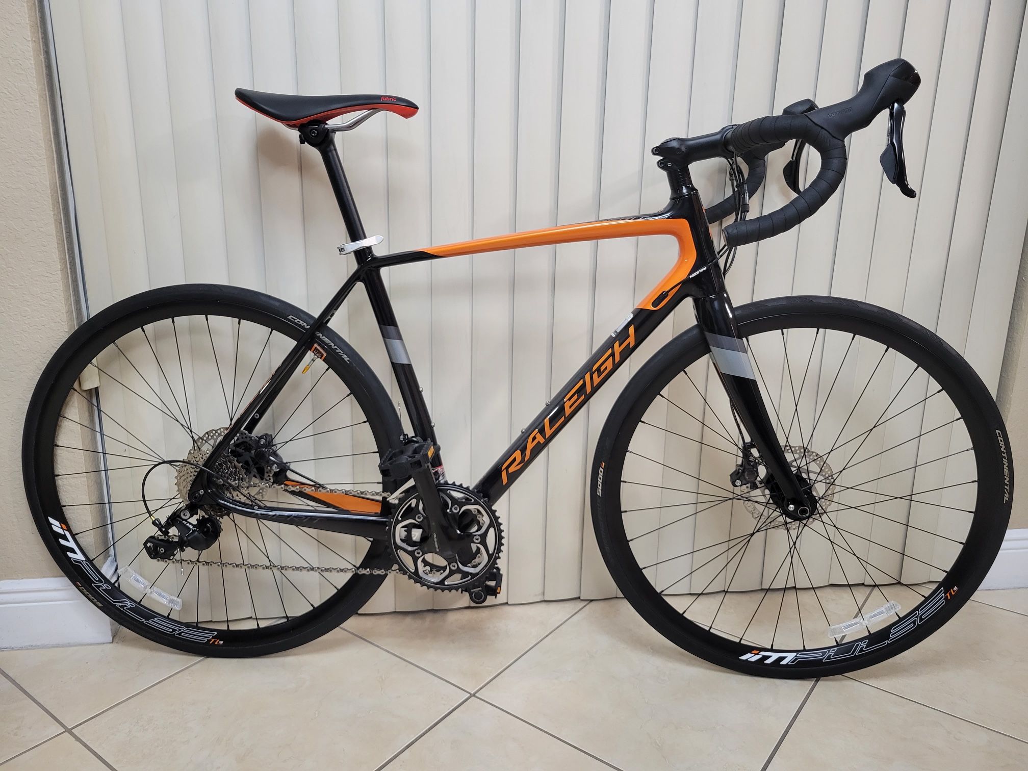 RALEIGH Full Carbon With Hydraulic Breaks (LIKE NEW!,)