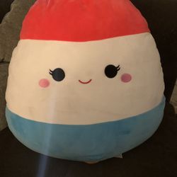 Squishmallows Original 16-Inch Lelila Red, White, and Blue Popsicle Large Plush