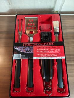 Charcoal Companion 5-Piece BBQ Tool Set