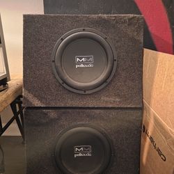 Polk Audio 10" Subwoofers In Box