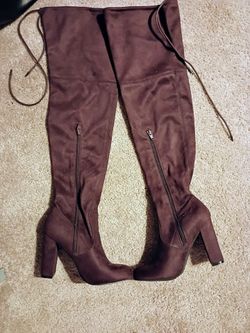 Over the knee high boots size 6 1/2