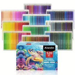Aiwolin 520 Piece Premium Colored Pencils 