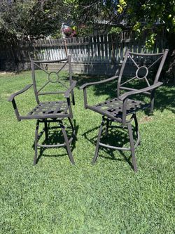 High Back Cocktail Patio Chairs
