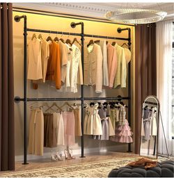 Heavy duty clothes rack/closet