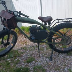 Gas Powered Bike Bicycle Scooter Moped