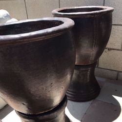 New Flower Pots Made Out Of Cement Perfect Gift For Any Occasion 