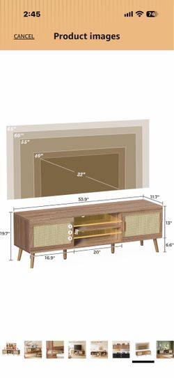 New 🆕 n box Tv stand for 65in tv