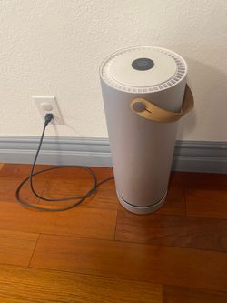 Molekule Air Purifier Large Room PECO Technology W/ Leather Handle Tested Works