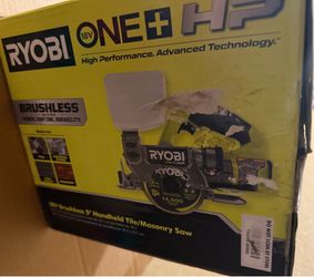 ONEAND HP 18V Cordless Handheld Wet/Dry Masonry Tile Saw Tool ONLY