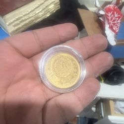 Mexican gold coin