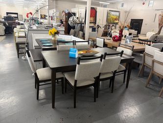 Black Wood Dining Table🍽️6 Chairs🪑 Same Day Availability🛻NO Credit Needed