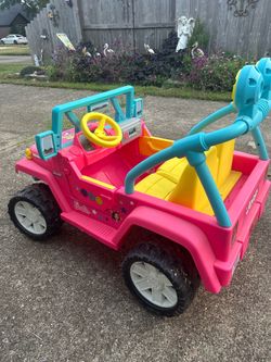 12v Barbie Jeep Wrangler Car