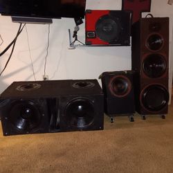 Sold As Is Speakers Customized