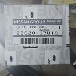 Nissan throttle positioning switch.