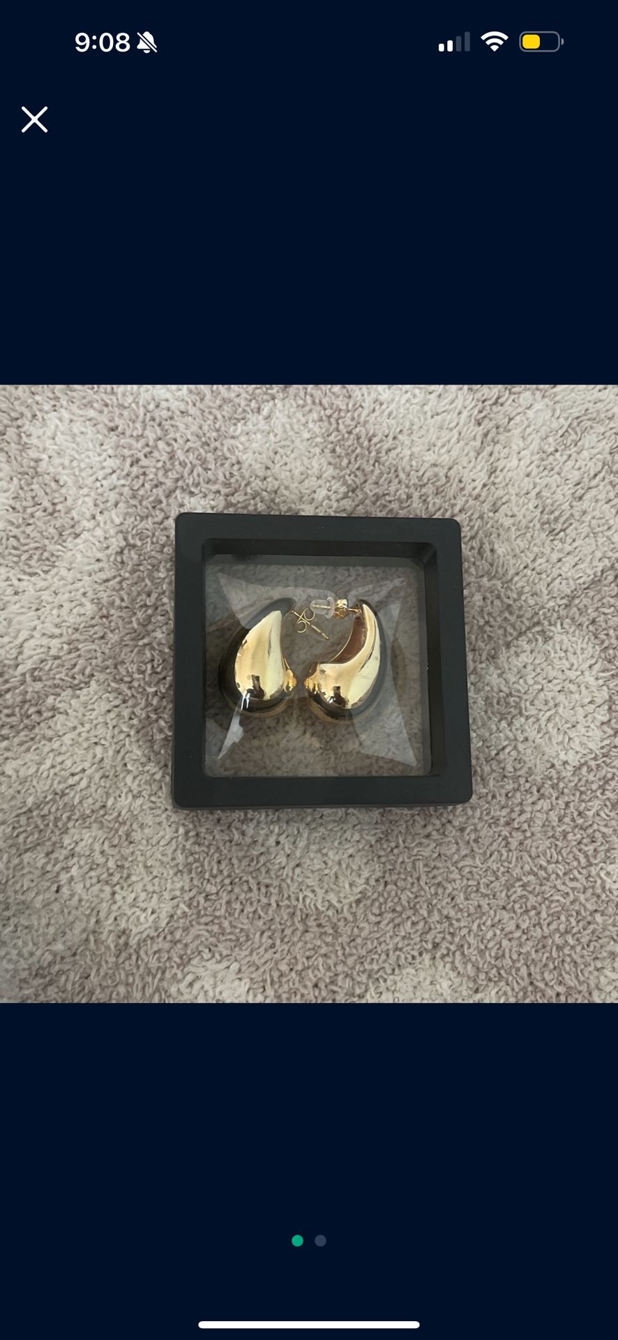 Gold Chunky Earrings