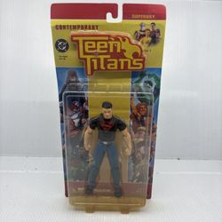 VINTAGE DC Direct Action Figure Teen Titans Superboy NIB New on Card 2005