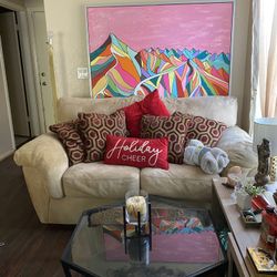 Hexagon Coffee Glass Table 