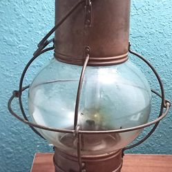 Antique Kerosene Maritime Lamp