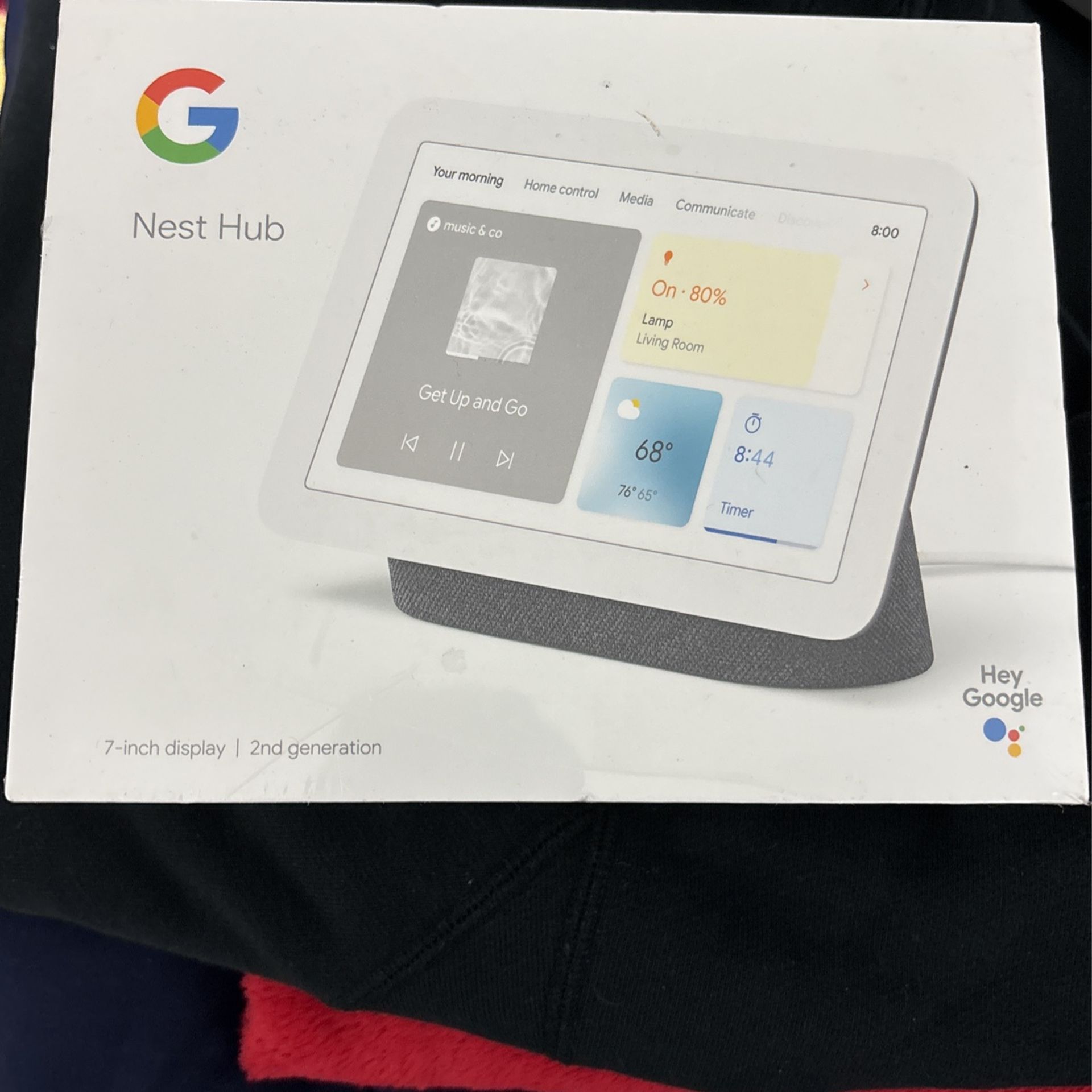 Google Nest Hub 7 In 2nd Gen