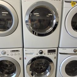 Front Load Washer And Electric Dryer Set Used In Good Condition With 90days Warranty From $699 Up To $775 