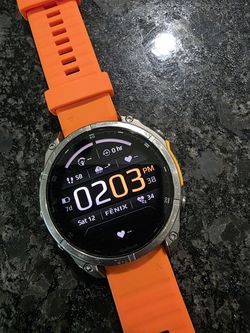 Garmin Fenix 8 47mm with new band