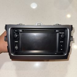 Car Stereo Corolla 2013