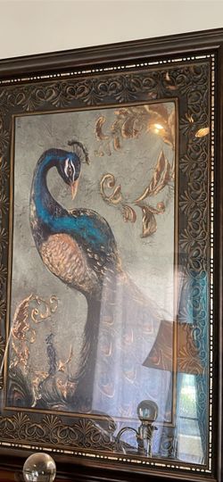 Peacock decor