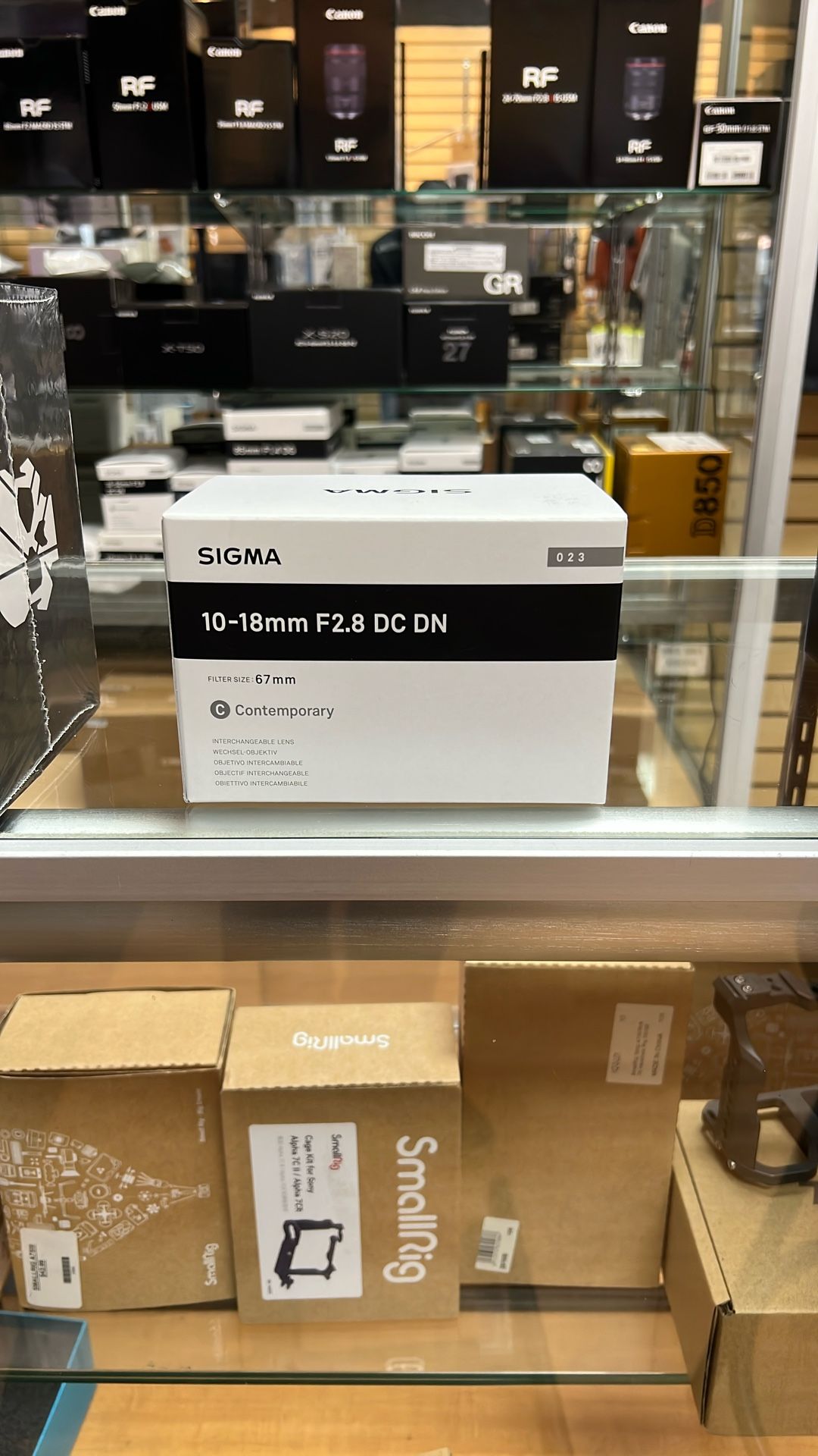 Sigma 10-18mm F2.8 For Canon RF