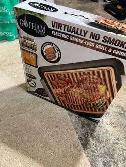 electric smokeless grill