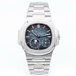 2012 Patek Philippe Nautilus 5712/1A-001 | Moonphase | Blue Dial | Full Set