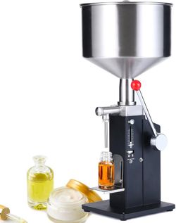 KIMTEM Manual Paste Liquid Filling Machine 5-50ml Bottle Filler Adjustable Bottle Filler 