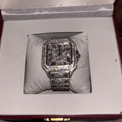 Moissanite Watch 
