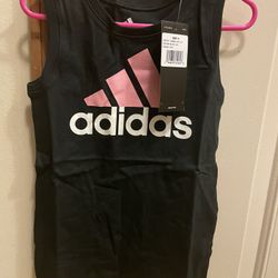 Girls Adidas Muscle Shirt Size Tank Top