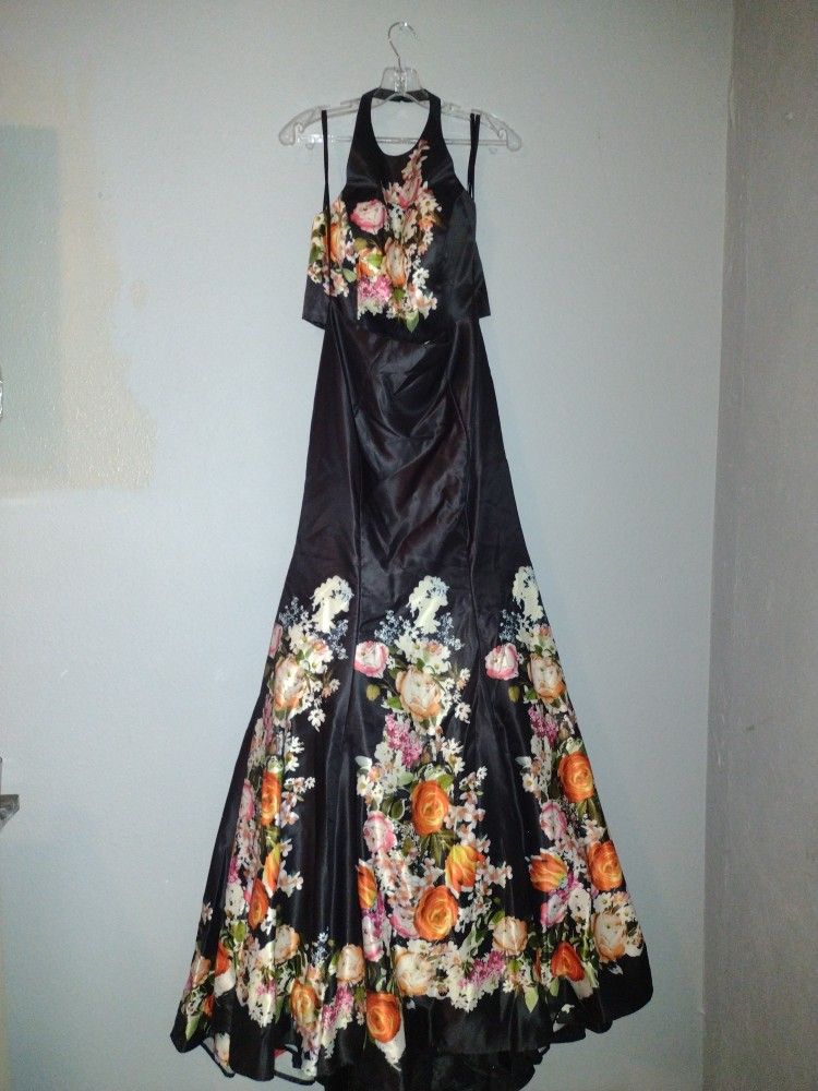 2 Piece Prom Dress 