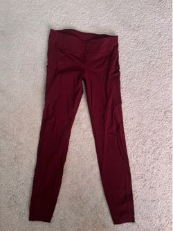 Lululemon size 8 red leggings