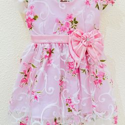 Customized Organza Girls Dress 