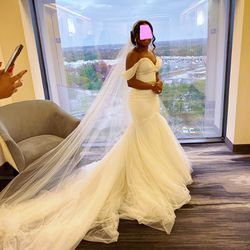 Used- Excellent, No Flaws Wedding Dress