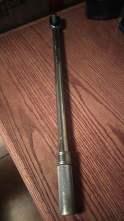 Snap-on torque wrench