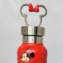 New Disney Minnie Mouse Stainless Steel Water Bottle Disneyland Resort