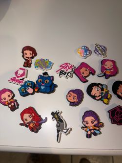 Kpop charms for crocs