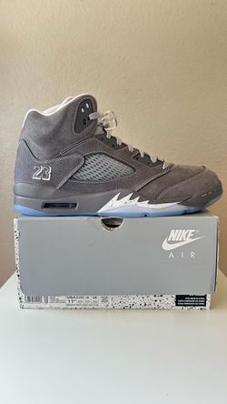 Size 11.5 – DS Nike Air Jordan 5s Retro Wolf Grey