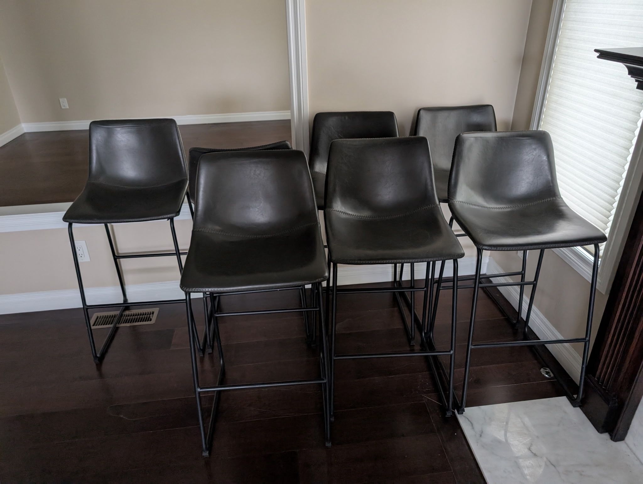 Grey Bar Stools
