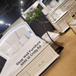 ✨️4pc  Queen, King bedrooms 👉 Furniture Sectionals, Bedrooms, Dining  Avail 
