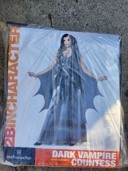 Adult Female Dark Vampire Costume