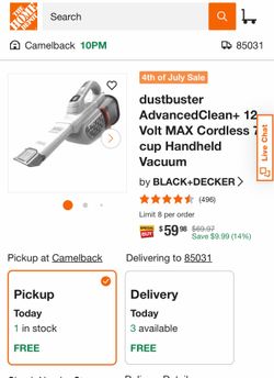 Vacuum handheld