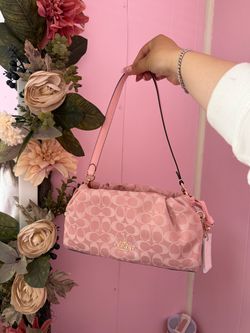 Pink coach purse