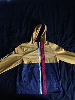Tommy Hilfiger water and wind resistant jacket.