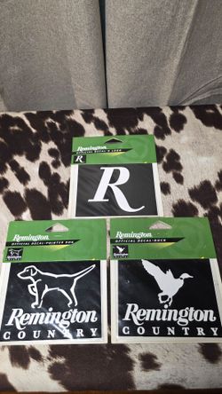 Remington Country Official Decals Set of 3